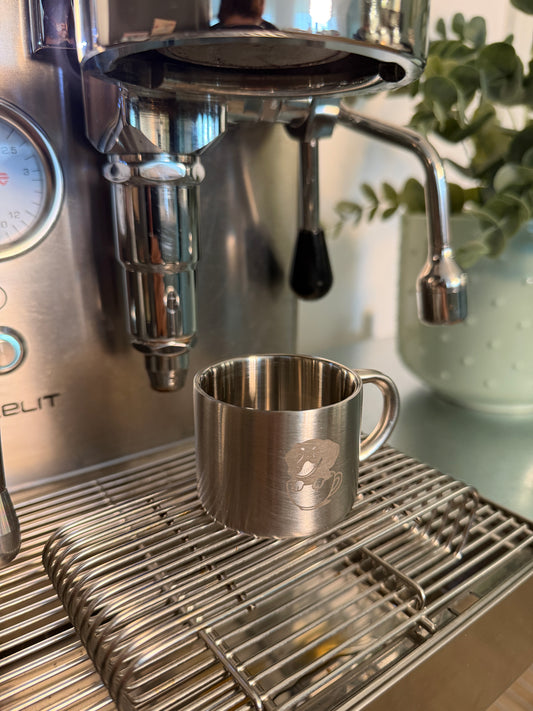 Bodos Blend Edelstahl Espressotasse