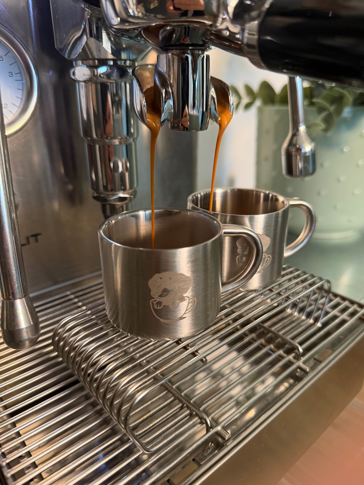 Bodos Blend Edelstahl Espressotasse