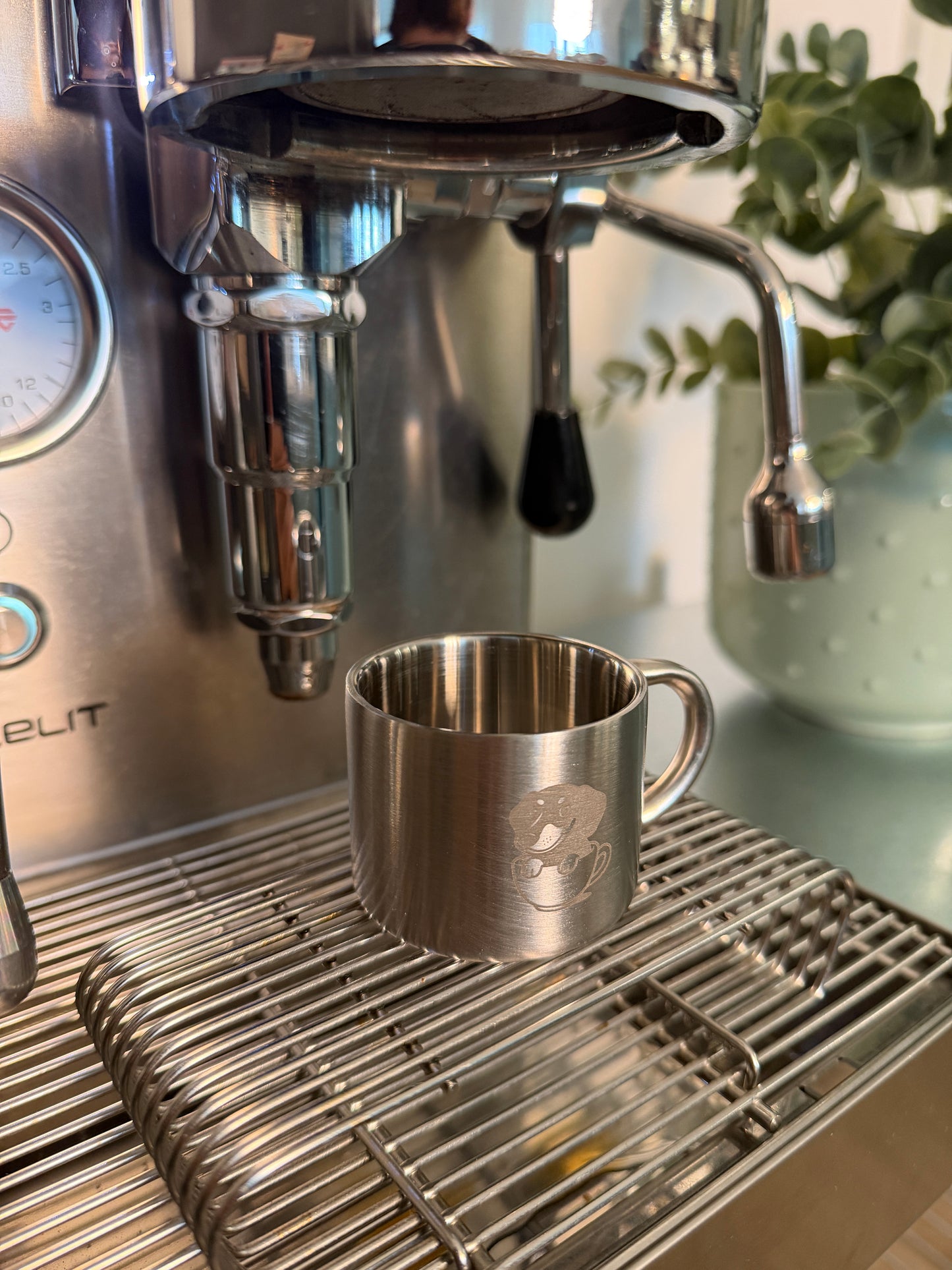 Bodos Blend Edelstahl Espressotasse