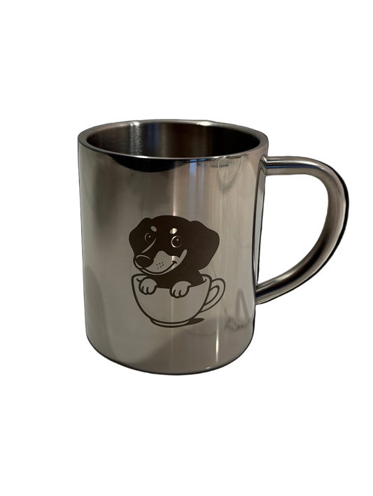 Bodos Blend Edelstahl Kaffeetasse